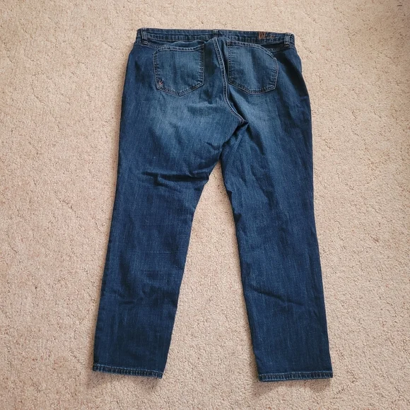 Kut from the Kloth Dark Blue Katy Boyfriend Jeans - Picture 6 of 7